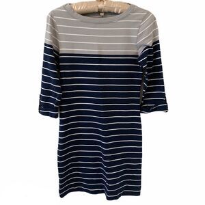 Banana Republic Striped Tunic Shirt Dress